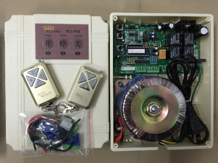 阿尔卡诺八字轮式开门机控制器 智能庭院与别墅电动门控制解决方案