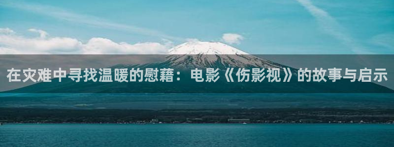 快手极速版里收藏的视频怎么删除：在灾难中寻找温暖的慰藉：电影《伤影视》的故事与启示